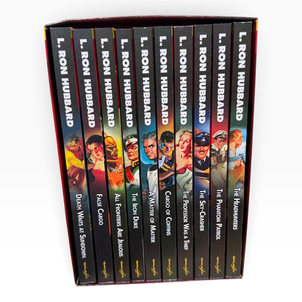 L. Ron Hubbard Stories from the Golden Age 10-Book Boxed Set Pulp Fiction Retro